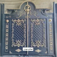 فروش درب باغ ویلا باغی ویلایی اهنی مدرن