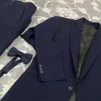 کت و شلوار سورمه ای نو