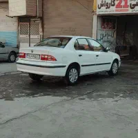 سمند LX 89 دوگانه فابریک سفید|خودرو سواری و وانت|کرمانشاه, |دیوار
