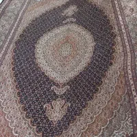۲ تخته قالی تبریز چله ابریشم ۵۰ رج