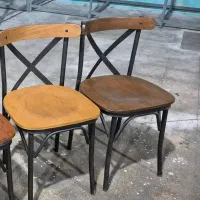 متال وود chair|میز و صندلی غذاخوری|شیراز, دوکوهک|دیوار
