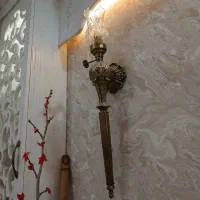 دو عدد دیوار کوب برنج