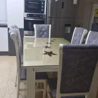میز ناهار خوری ۶ نفره کاملا سالم|میز و صندلی غذاخوری|بندر انزلی, کوی واحدی|دیوار