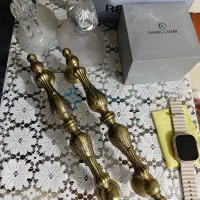 دستگیره دو عددی تمام برنج نقش دار.لاکچری وشیک|مصالح و تجهیزات ساختمان|تهران, قلهک|دیوار