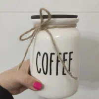 بانکه سرامیکی قهوه