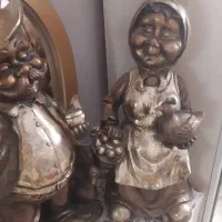 جفت مجسمه بزرگ دکوری باهم ۲میلیون