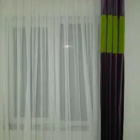 پرده قهوه ایو بنفش به ابعاد مختلف|پرده، رانر، رومیزی|رشت, شالکو|دیوار