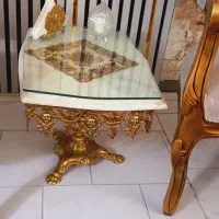 میز جلومبلی برنز سنگین