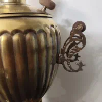 سماور زغالی برنجی ۵لیتری سنگین وزن|کلکسیون اشیاء عتیقه|تهران, نارمک|دیوار