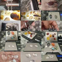 سنگ انگشتر نگین گردنبند ساعت زنجیر نقره|جواهرات|کرمان, |دیوار