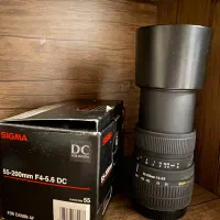 لنز تله فتو سیگماSigma AF 55-200mm برای کانن