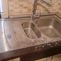 کابینت mdf دست دوم / ۸متر / همراه گاز و هود و سینک|کتابخانه، شلف، قفسه‌های دیواری|تهران, ارم|دیوار