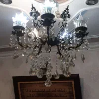 3 عدد لوستر برنجی 5 شاخه|لوستر و چراغ آویز|اراک, |دیوار