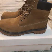 نیم بوت تیم برلن تمام چرم درجه یک سایز ۴۲