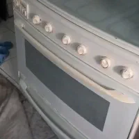 اجاق گاز فر پنج شعله سالم و تمیز