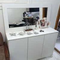 آیینه و کنسول جنس تماماً های گلاس|بوفه، ویترین، کنسول|رشت, نخودچر|دیوار