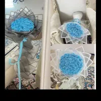 دسته گل روبانی گل‌ خاستگاری  دسته گل