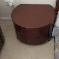 تخت کامل چوب برندبهکارچوب|تخت و سرویس خواب|تهران, قلهک|دیوار