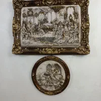 دو عدد تابلو پلی استر