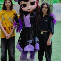 عروسک اجاره ای کرومی،تونل حباب،بارش حباب تنپوش