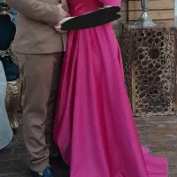 لباس مجلسی زنانه ساتن اعلا کیفیت درجه یک سایز۴۲/۴۴