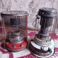 دو عدد چراغ نفتی