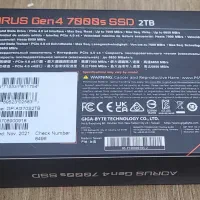فروش Gigabyte Aorus 7000s SSD 2TB با هیت سینک|قطعات و لوازم جانبی رایانه|تهران, نیروی هوایی (پیروزی)|دیوار