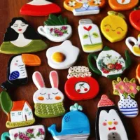 پیکسل ها و گوشواره و مگنت و گیره فانتزی|زیورآلات و اکسسوری|آزادشهر, |دیوار