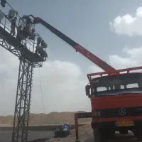 جرثقیل خاور .دکل بلند جهت حمل و نصب|خدمات حمل و نقل|مشهد, نوید|دیوار