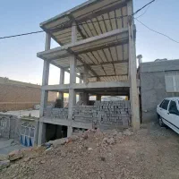 اسکلت چهار طبقه دوشان زمین های بنیاد مسکن|فروش آپارتمان|سنندج, |دیوار