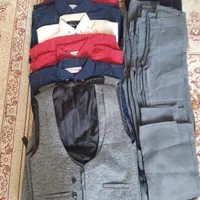 حراجی  پیراهن. شلوار و جلیقه پسرونه سایزبندی (نو)|حراج|فولادشهر, مسکن مهر فولادشهر|دیوار