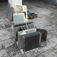 سرویس کولر پنجره ای با کارگر