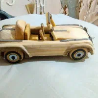 ماکت خودرو چوبی دست ساز