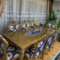 میز نهارخوری ۸نفره|میز و صندلی غذاخوری|سنندج, |دیوار