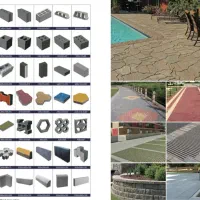 دستگاه تولید کف پوش و بلوک سیمانی|مصالح و تجهیزات ساختمان|کهریزک, |دیوار