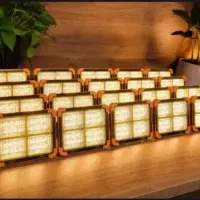 پروژکتور خورشیدی 10000w (سولار)5حالته پاوربانک