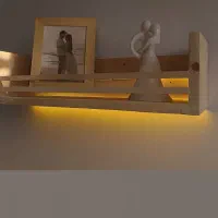 شلف های هدلایتی ماه دکور|کتابخانه، شلف، قفسه‌های دیواری|رشت, استادسرا|دیوار