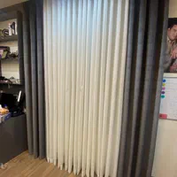 انواع پرده های توری پلیسه ای پانچی زبرا مینمال|پرده، رانر، رومیزی|اردبیل, |دیوار