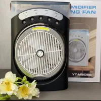 پنکه مه پاش، چراغ دار، ۳ درجه تنظیم باد، شارژی