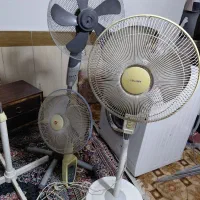 ۳ عدد پنکه سالم روشن میشه یکی لمسی ...