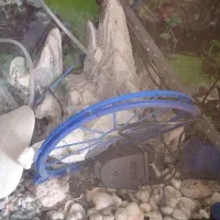 آکواریوم سایز بزرگ همراه پایه و تجهیزات کامل|ماهی|بندرعباس, |دیوار