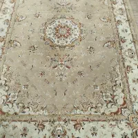 فرش ۹متری طرح گردویی در حد نو تمام نخ