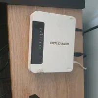 مودم adsl گلد وب ۴ پورت + پورت usb