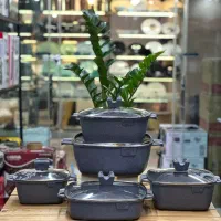 سرویس قابلمه مربعی 15 پارچه