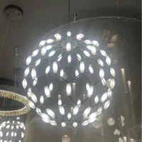 لوستر کره ای|لوستر و چراغ آویز|شیراز, ستارخان|دیوار