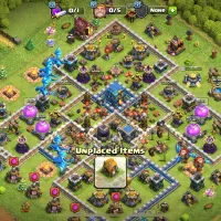 اکانت کلش اف کلنز تون هال ۱۲ مکس لول ۱۲۵