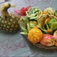 حکاکی میوه یلدا|صنایع دستی و سایر لوازم تزئینی|قم, حنیف نژاد|دیوار