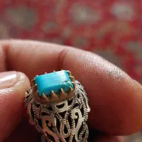 فیروزه نیشابور کهنه رکاب دست رحمانی