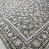 فرش طرح کویر نقره ای 1200 از کاشان