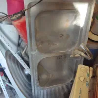 سینک ظرفشویی دو قلو